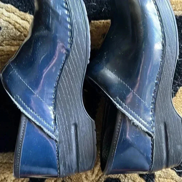 Dansko Women’s Navy Blue Clogs Shoes Size 38 7.5-8 - Picture 10 of 12